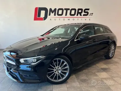 Usata Mercedes CLA200 Shooting Brake AMG line 150 CV (110 kW) 2019 Nero Station wagon