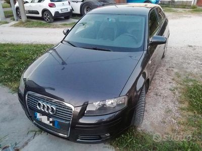 Usata Audi A3 S-Line 105 CV (77 kW) 2007 Nero Utilitaria