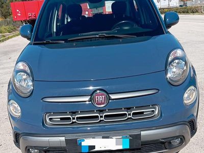 Usata Fiat 500L Cross 120 CV (88 kW) 2017 Blu Monovolume