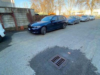 Usata BMW 320 190 CV (139 kW) 2021 Blu Station wagon