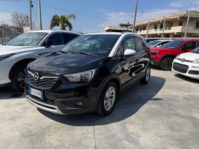 Usata Opel Crossland X Innovation 120 CV (88 kW) 2019 Nero SUV