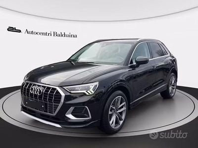 Usata Audi Q3 Advanced 190 CV (139 kW) 2019 Nero mito metalizzato SUV