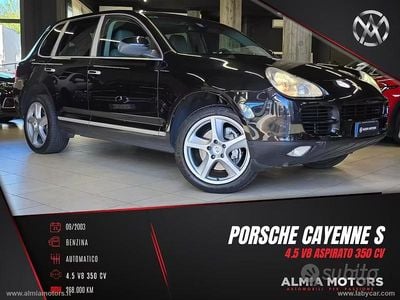 Usata Porsche Cayenne S 340 CV (250 kW) 2003 Nero SUV
