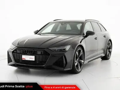 Usata Audi RS6 Ambiente 600 CV (441 kW) 2022 Nero mythos metallizzato Station wagon