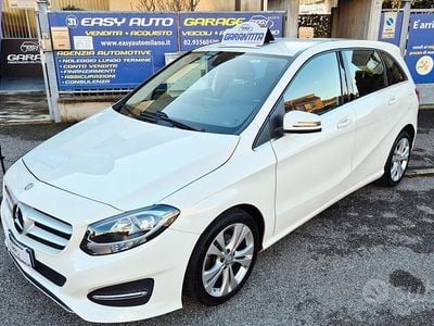 Usata Mercedes B180 109 CV (80 kW) 2015 Bianco Monovolume