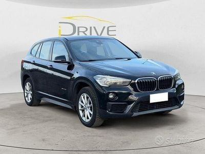 Usata BMW X1 Advantage 116 CV (85 kW) 2017 Nero SUV