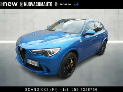 Usata Alfa Romeo Stelvio Quadrifoglio 510 CV (375 kW) 2020 Blusilver SUV