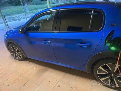 Usata Peugeot 208 100 kW (136 CV) 2020 Blu Utilitaria