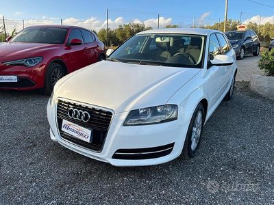 Usata Audi A3 Ambition 90 CV (66 kW) 2013 Bianco Berlina