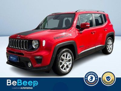 Usata Jeep Renegade Longitude 120 CV (88 kW) 2020 Rosso metallizzato SUV