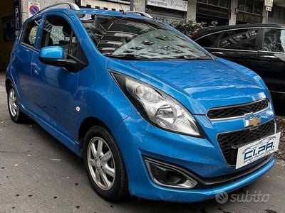 Usata Chevrolet Spark LT 68 CV (50 kW) 2014 Blu Utilitaria