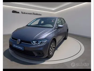 Usata VW Polo Life 95 CV (69 kW) 2025 Grigio Utilitaria