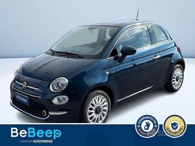 Usata Fiat 500 Lounge 69 CV (50 kW) 2017 Blu metallizzato Berlina