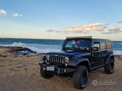 Usata Jeep Wrangler Rubicon 200 CV (147 kW) 2021 Nero SUV