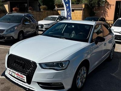 Usata Audi A3 Ambition 105 CV (77 kW) 2014 Bianco Berlina