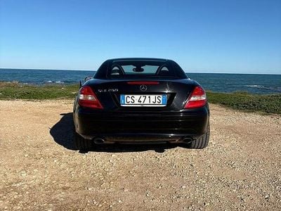Usata Mercedes SLK200 163 CV (119 kW) 2004 Nero Cabrio