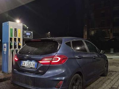 Usata Ford Fiesta 125 CV (91 kW) 2021 Blu/azzurro Utilitaria