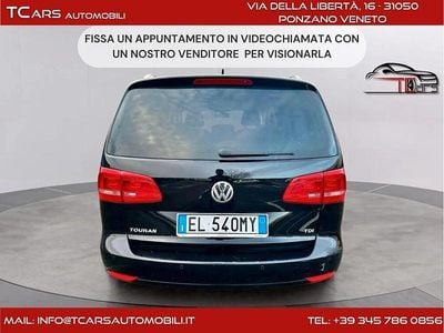 Usata VW Touran 105 CV (77 kW) 2012 Nero Monovolume