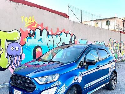 Second-hand Ford Ecosport ST-Line 99 CP (72 kW) 2018 Albastru SUV