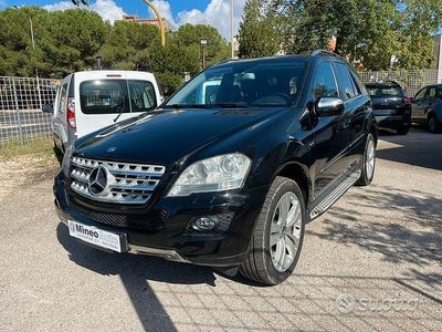 Usata Mercedes ML350 211 CV (155 kW) 2010 Nero SUV