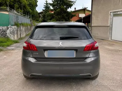 Usata Peugeot 308 Allure 120 CV (88 kW) 2016 Grigio Berlina