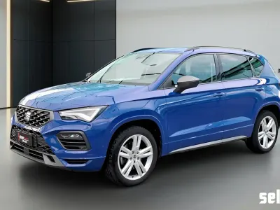 Usata Seat Ateca FR 150 CV (110 kW) 2022 Blu elettrico SUV