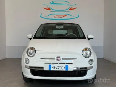 Usata Fiat 500C 69 CV (50 kW) 2013 Bianco Cabrio