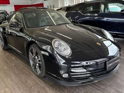 Usata Porsche 997 Turbo 480 CV (353 kW) 2012 Nero Cabrio