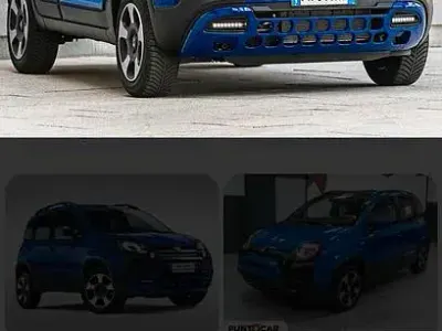 Usata Fiat Panda Cross Cross 69 CV (50 kW) 2022 Bluazzurro Utilitaria
