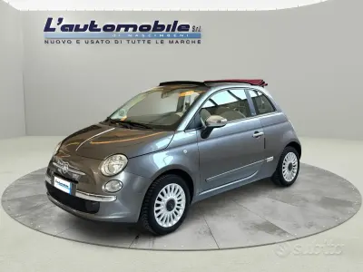 Usata Fiat 500C Lounge 69 CV (50 kW) 2012 Grigio Cabrio