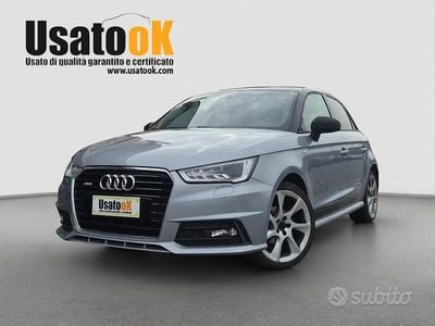 Usata Audi A1 S-Line 90 CV (66 kW) 2016 Grigio Utilitaria