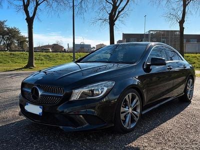 Usata Mercedes CLA180 AMG line 109 CV (80 kW) 2015 Nero Berlina