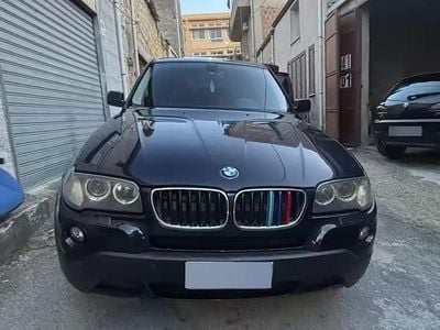 Usata BMW X3 177 CV (130 kW) 2008 Blu SUV