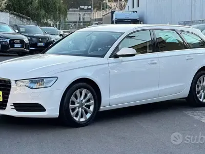 Usata Audi A6 Advanced 190 CV (139 kW) 2014 Bianco Station wagon