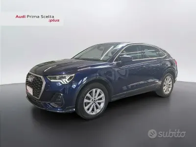 Usata Audi Q3 Sportback Business Plus 150 CV (110 kW) 2021 Bleu SUV