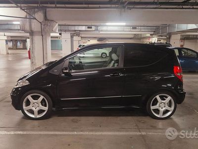 Usata Mercedes A150 Avantgarde 95 CV (69 kW) 2006 Nero Coupé