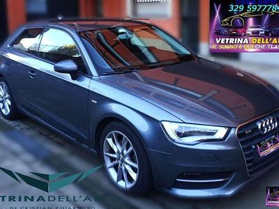 Usata Audi A3 Ambition 105 CV (77 kW) 2013 Grigio chiaro Berlina