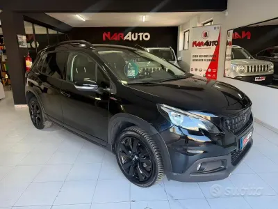 Usata Peugeot 2008 GT-line 102 CV (75 kW) 2019 Nero SUV