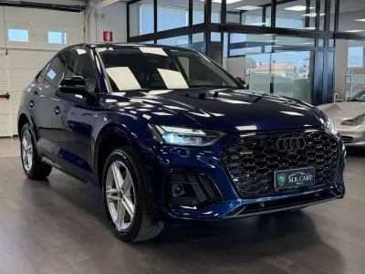 Usata Audi Q5 Sportback S-Line 204 CV (150 kW) 2021 Blu/azzurro SUV