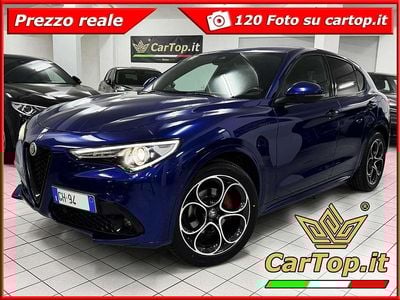 Usata Alfa Romeo Stelvio Veloce 210 CV (154 kW) 2022 Blu anodizzato SUV