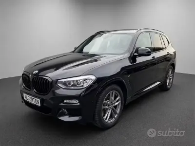 Usata BMW X3 M Sport 190 CV (139 kW) 2018 Nero SUV