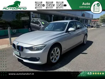 Usata BMW 318 Sport Line 143 CV (105 kW) 2012 Grigio Berlina