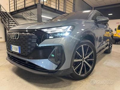 Usata Audi Q4 e-tron S-Line 150 kW (204 CV) 2024 Grigio SUV