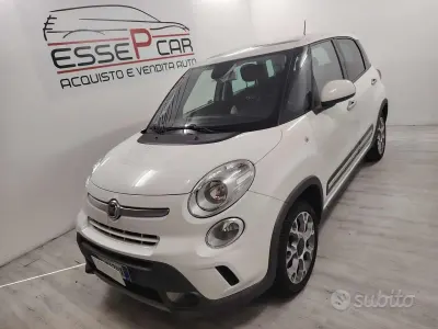 Usata Fiat 500L Lounge 95 CV (69 kW) 2017 Bianco Monovolume
