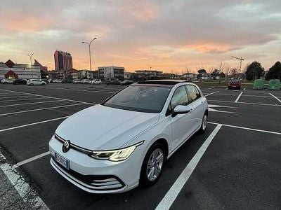 Usata VW Golf VIII Edition 131 CV (96 kW) 2021 Bianco Berlina