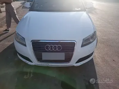 Käytetty Audi A3 S-Line 140 HP (102 kW) 2009 Valkoinen Viistoperä