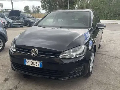 Usata VW Golf VII 105 CV (77 kW) 2015 Nero Berlina