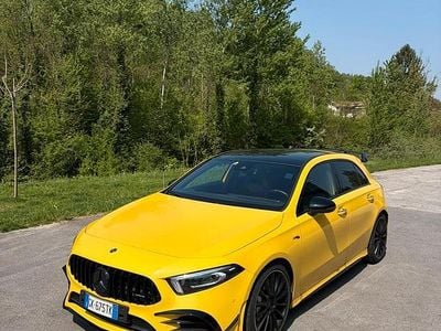 Begagnad Mercedes A35 AMG Edition 306 HK (225 kW) 2022 Gul Sedan