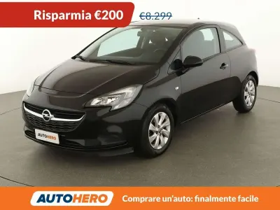 Usata Opel Corsa 95 CV (69 kW) 2016 Nero Utilitaria