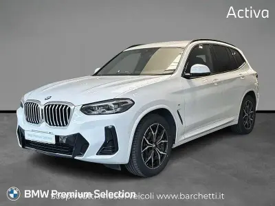 Usata BMW X3 M Sport 286 CV (210 kW) 2022 Bianco SUV